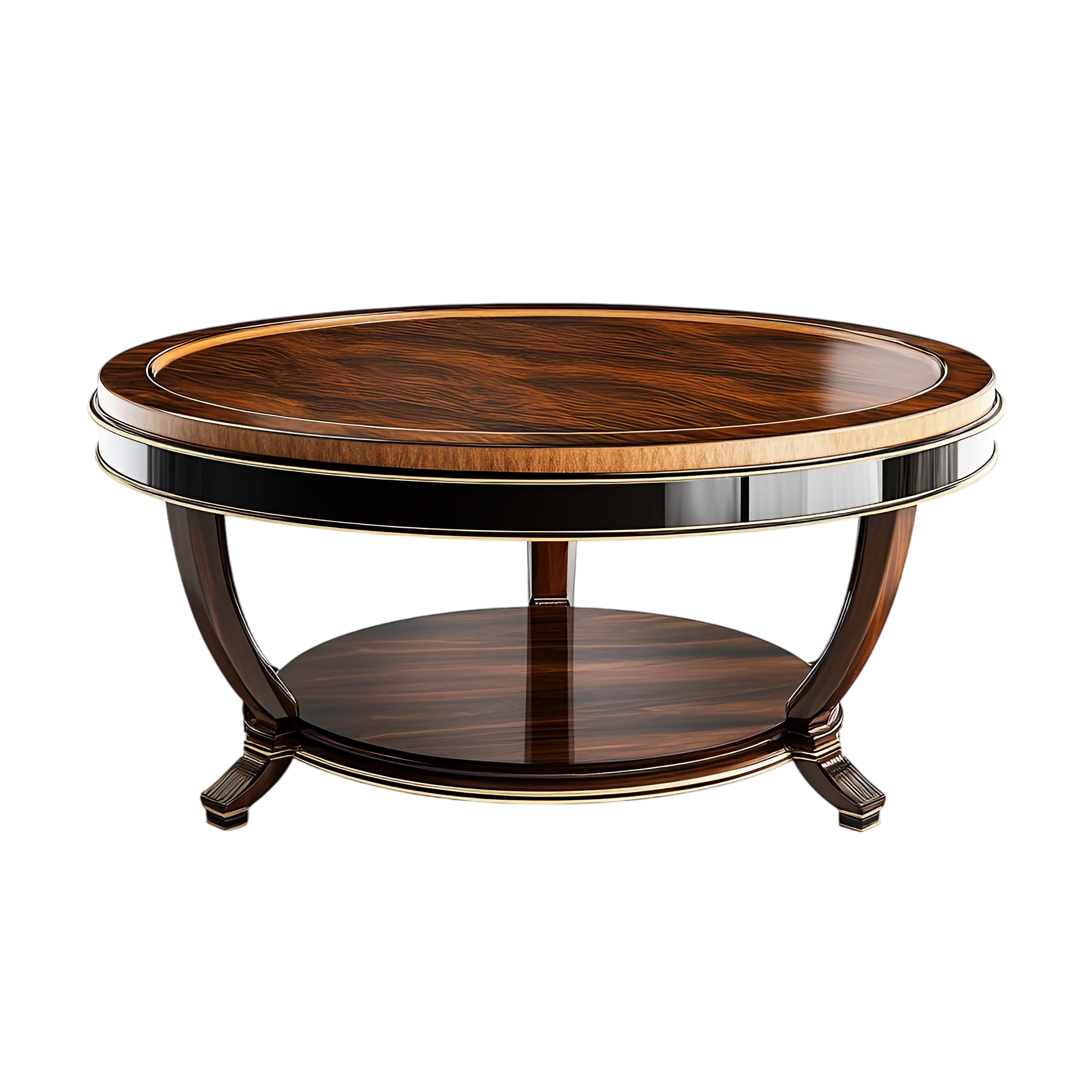 Floating Sculptural Pedestal Side Table Left